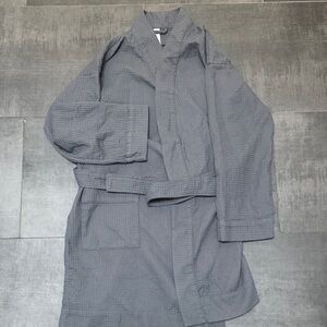 Auden Gray Waffle Robe